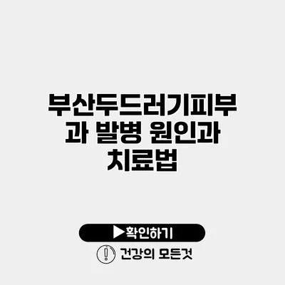 부산두드러기피부과 발병 원인과 치료법